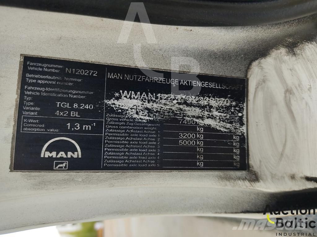 MAN TGL8.240 Camiões de Transporte Auto