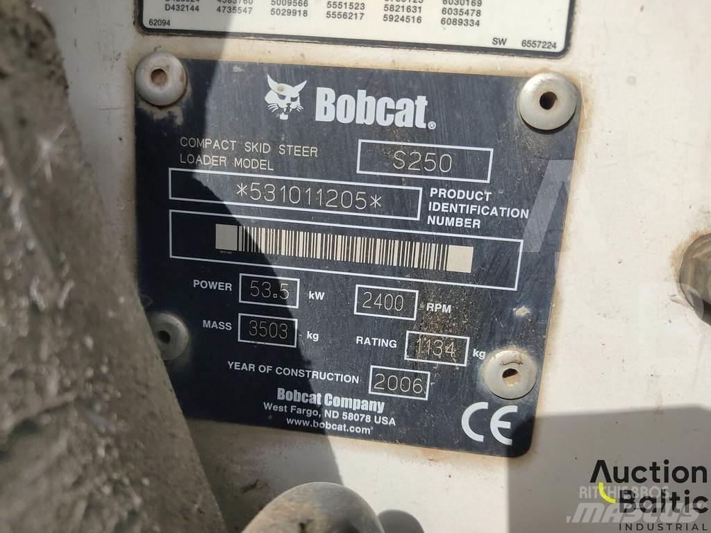 Bobcat S 250 Carregadoras de direcção deslizante