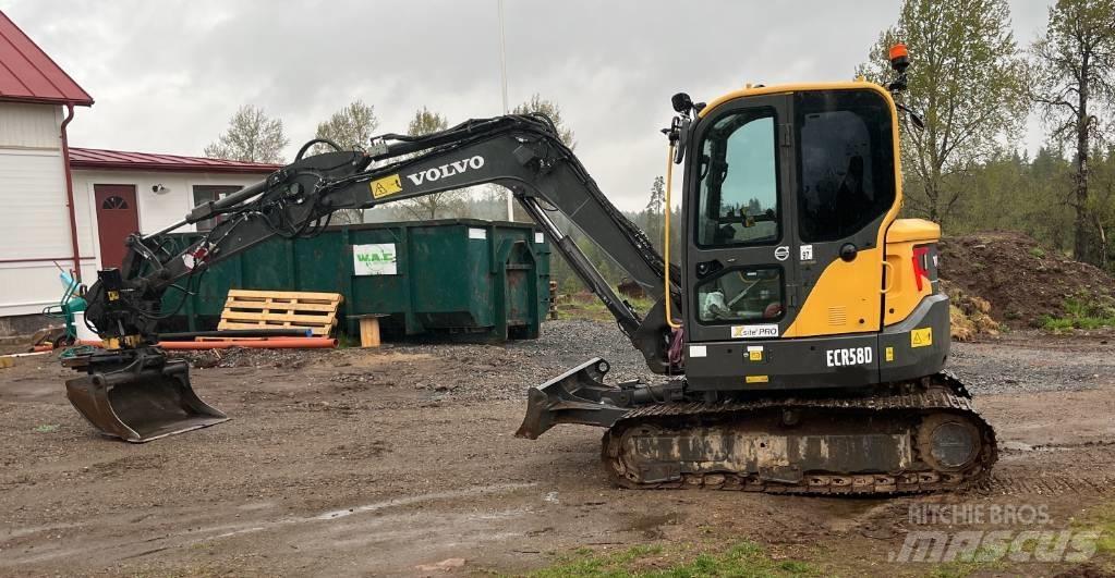 Volvo ECR 58 D Mini Escavadoras <7t
