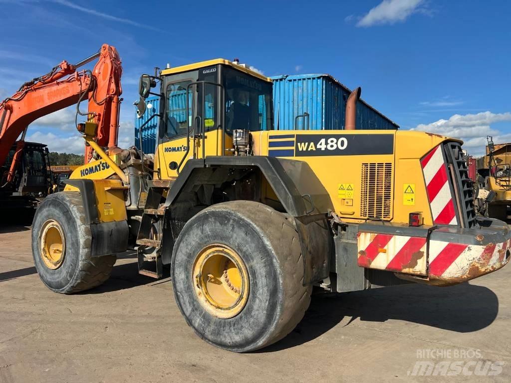 Komatsu WA 480-5H Pás carregadoras de rodas