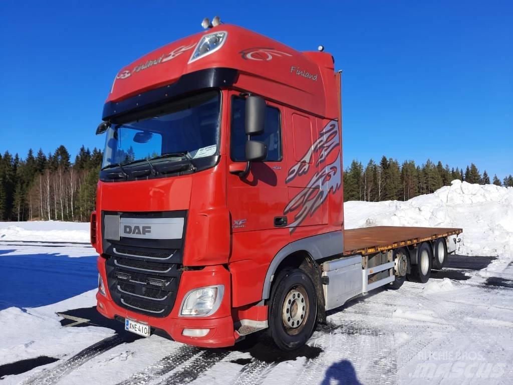 DAF XF460 Camiões estrado/caixa aberta