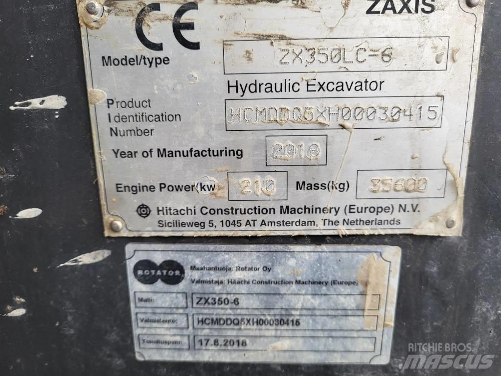 Hitachi ZX 350 LC-6 Escavadoras de rastos