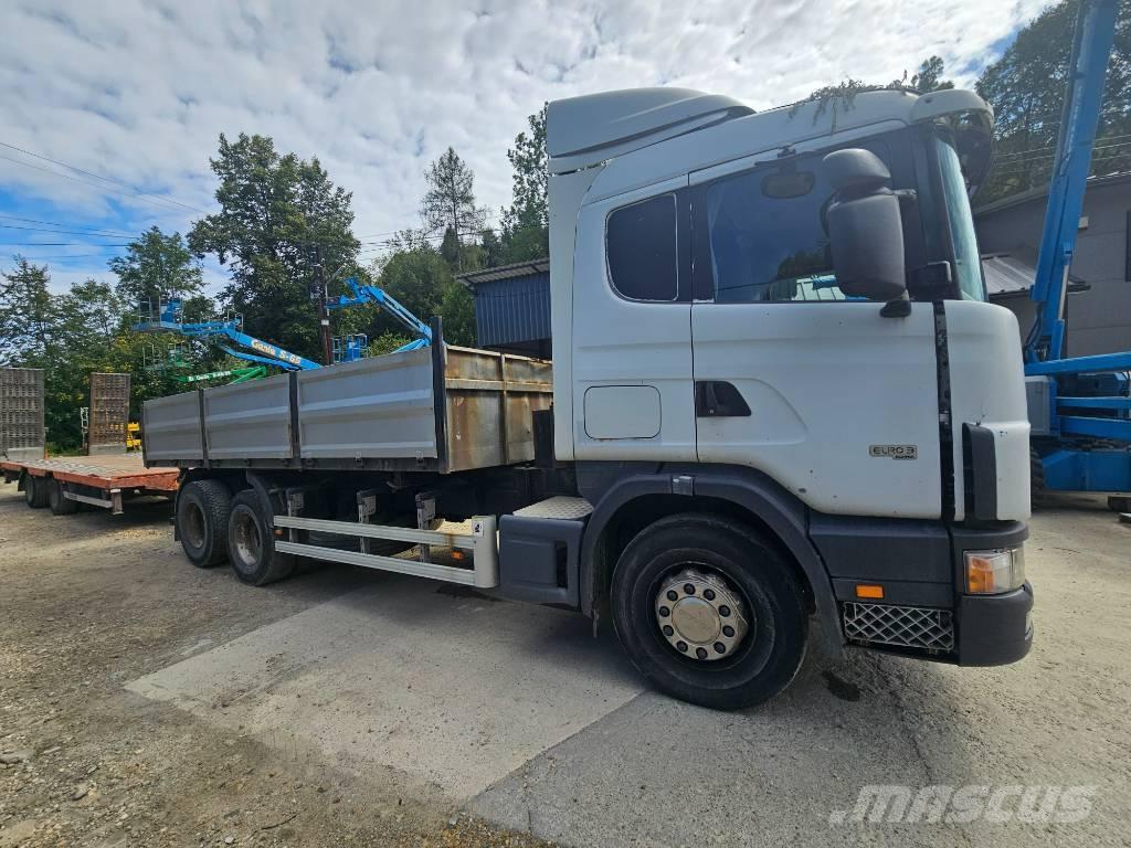 Scania 114 G 380 Camiões estrado/caixa aberta