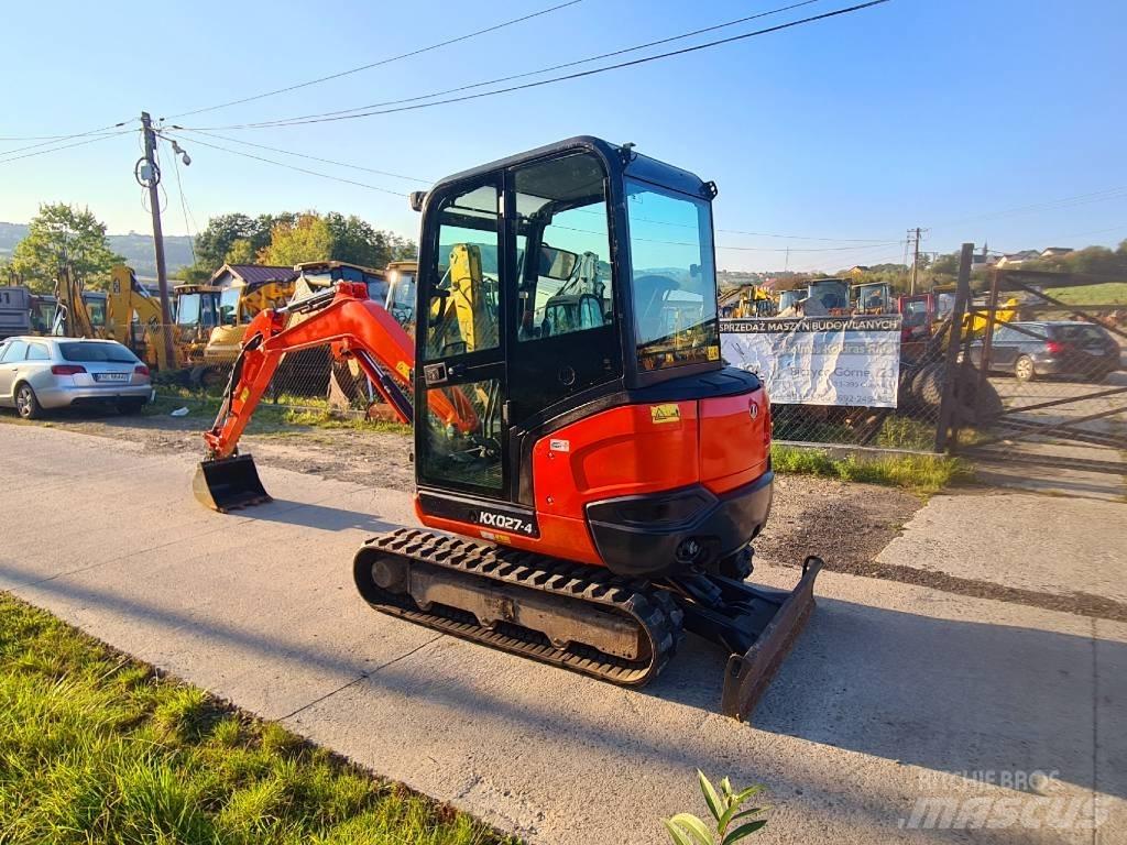 Kubota KX 027-4 Mini Escavadoras <7t