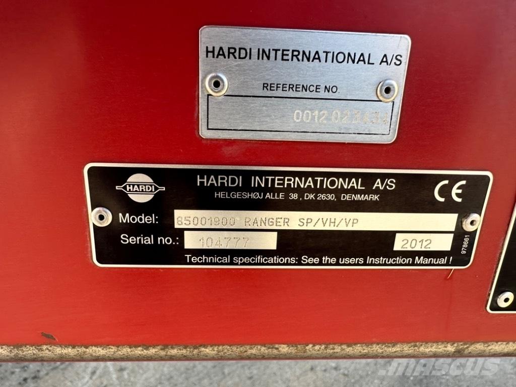 Hardi Ranger 2500 Pulverizadores rebocados