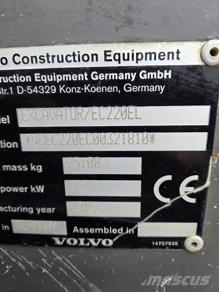 Volvo EC220EL Escavadoras de rastos