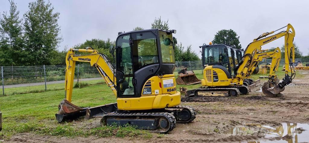 Komatsu PC 30 MR-5 Mini Escavadoras <7t