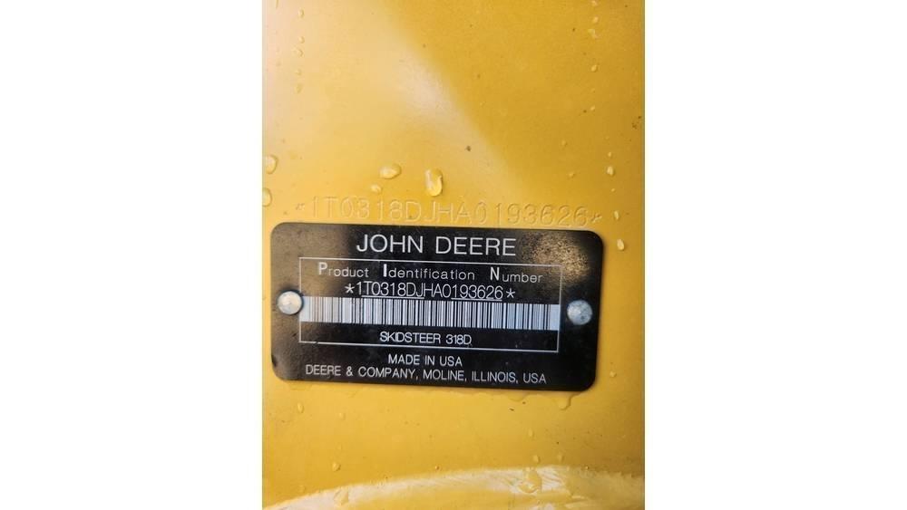 John Deere 318 D Carregadoras de direcção deslizante