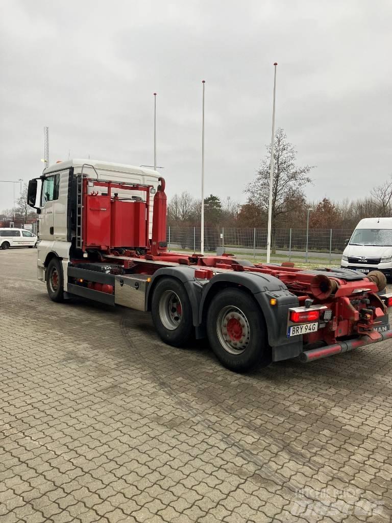 MAN TGX 26.500 6X2 Camiões Ampliroll