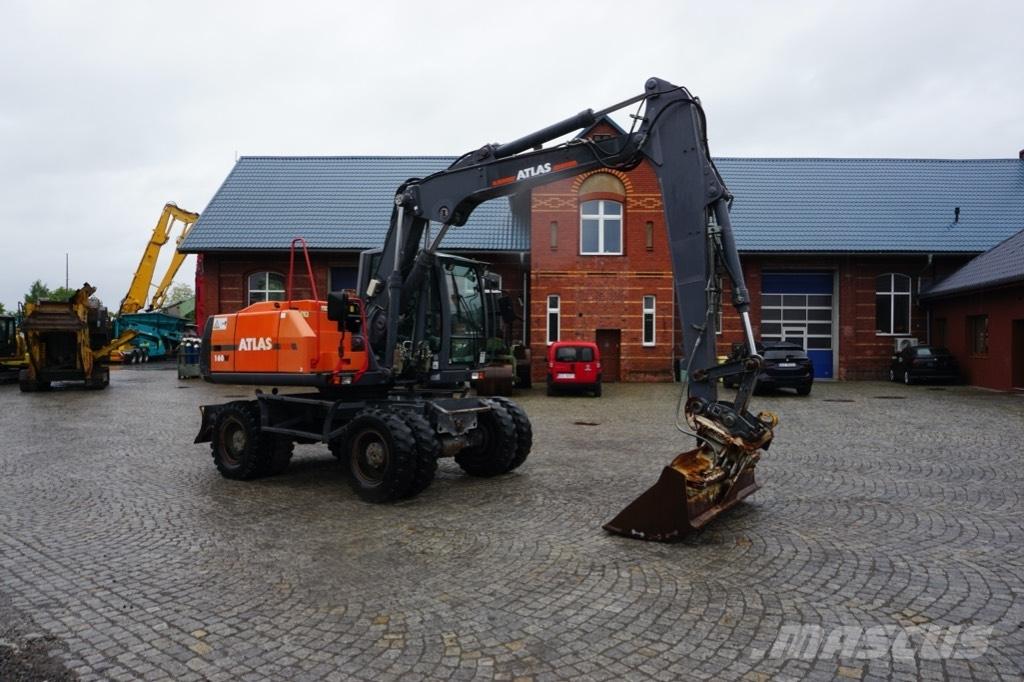 Atlas 160 W Escavadoras de rodas
