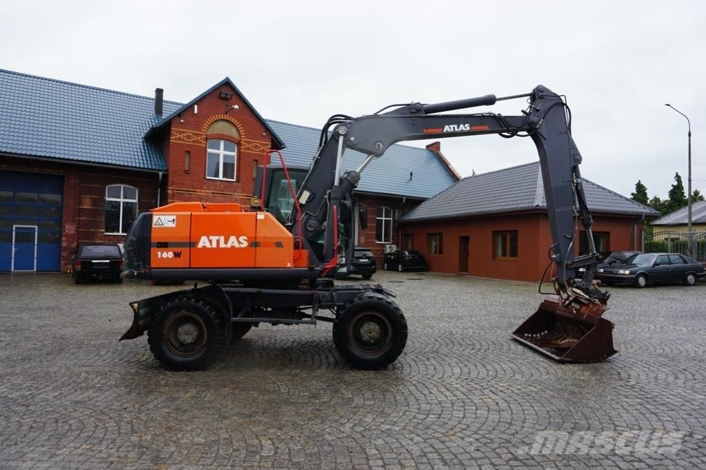 Atlas 160 W Escavadoras de rodas