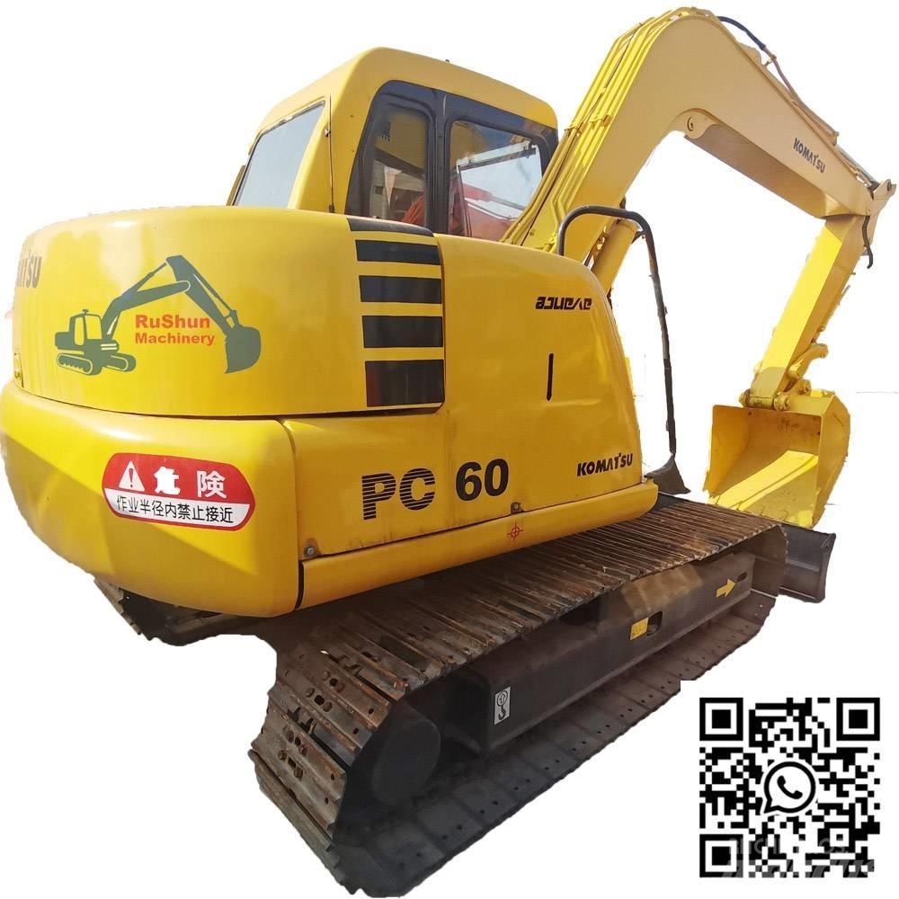 Komatsu PC60 Mini Escavadoras <7t