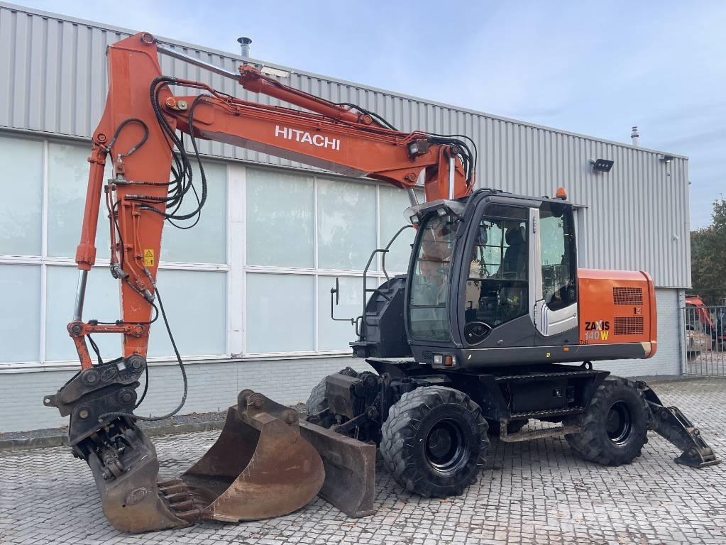 Hitachi ZX 140 W-3 Escavadoras de rodas