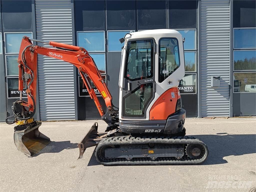 Kubota U25-3 Mini Escavadoras <7t