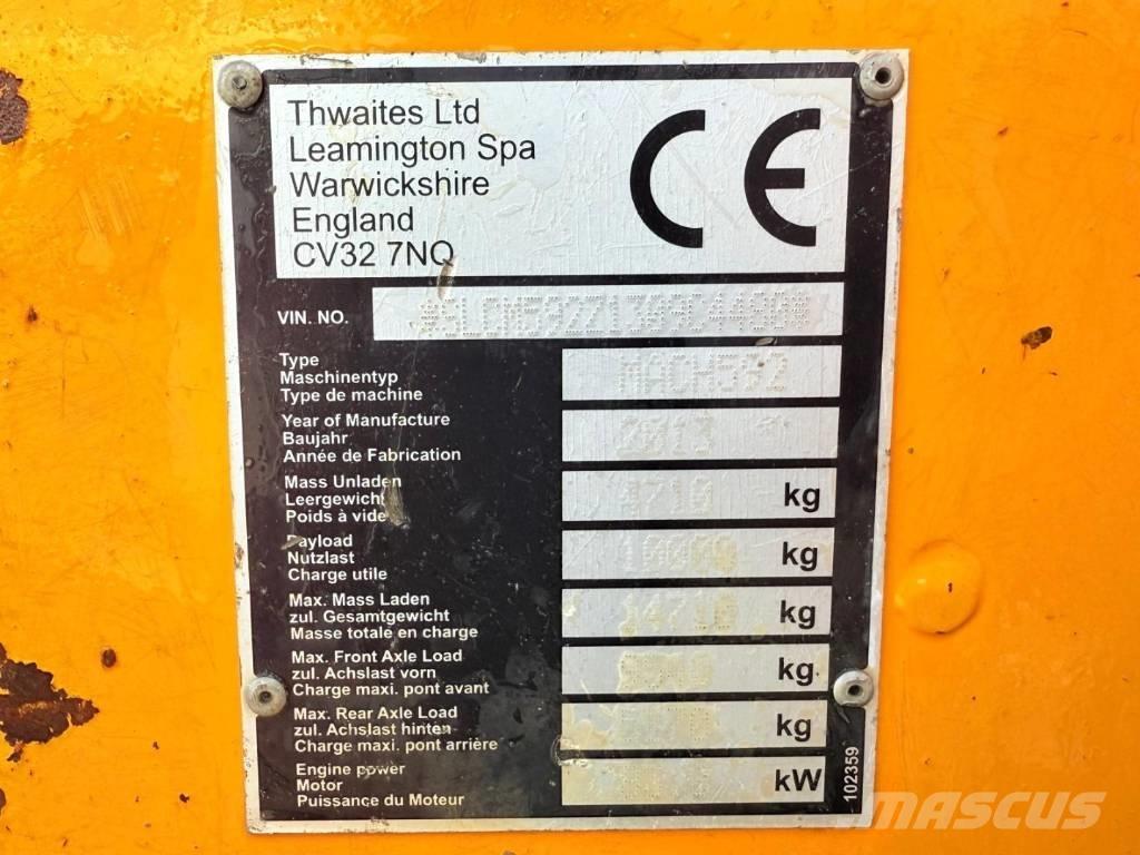Thwaites MACH 592 Dumpers de obras