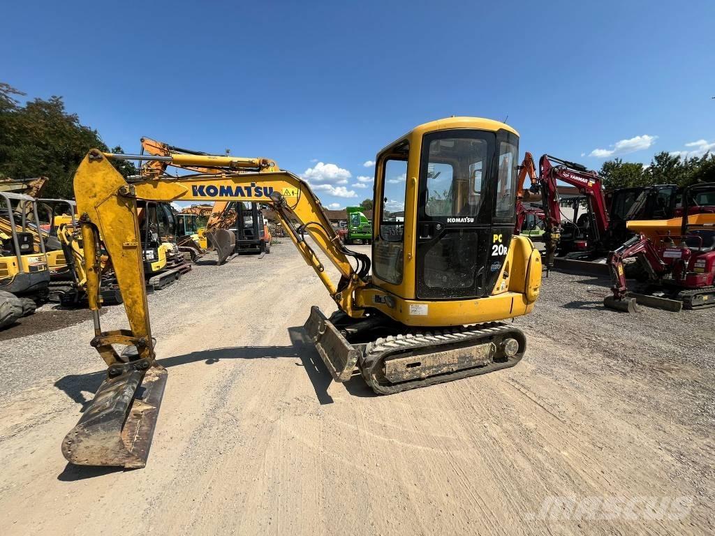 Komatsu PC 20 R-8 Mini Escavadoras <7t