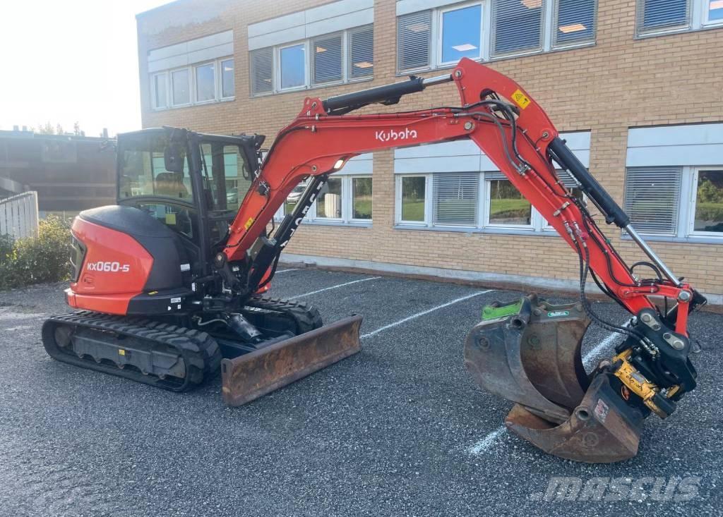 Kubota KX 060-5 Mini Escavadoras <7t