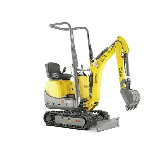 Wacker Neuson 803 Mini Escavadoras <7t