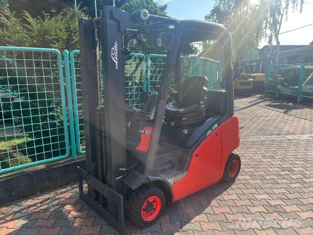 Linde H18T-01 V-3163 Empilhadores a gás