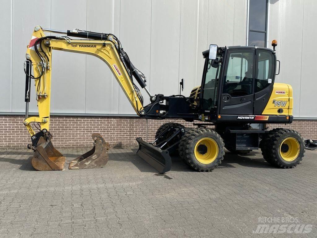 Yanmar B95W Escavadoras de rodas