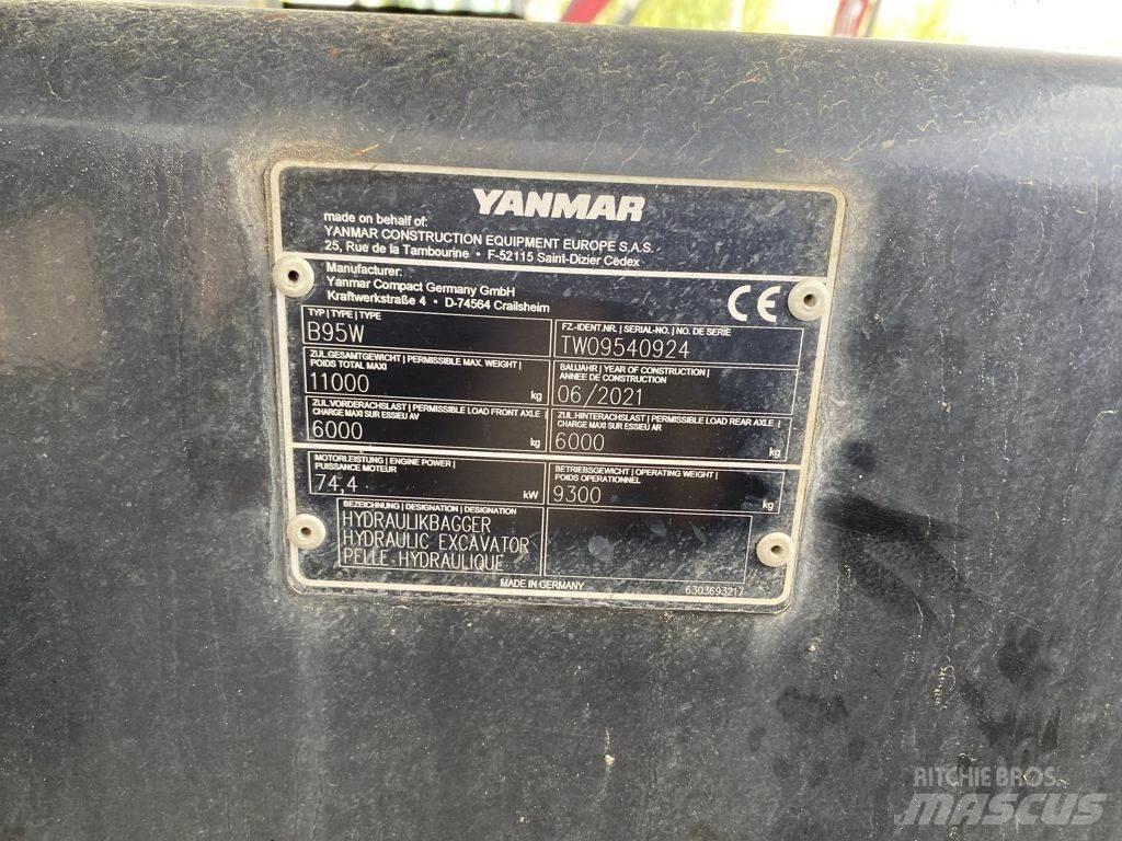 Yanmar B95W Escavadoras de rodas