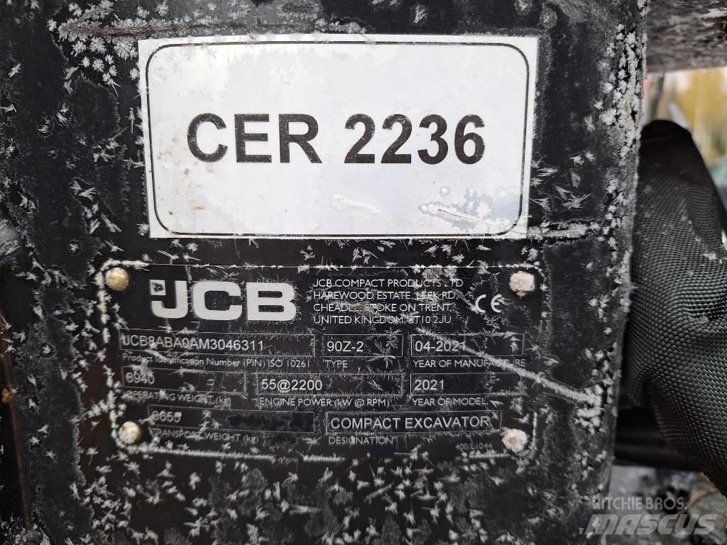 JCB 90 Z-2 Escavadoras Midi 7t - 12t