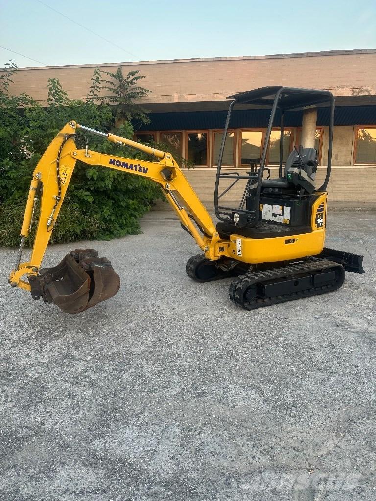 Komatsu PC16R-HS Escavadoras de rastos