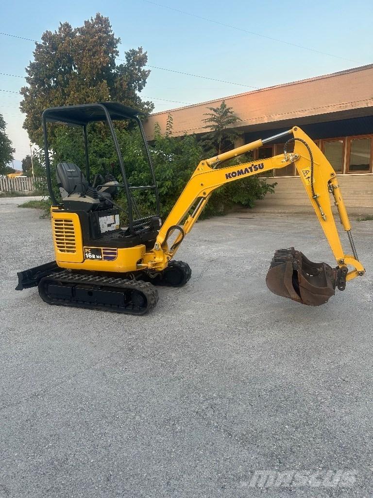 Komatsu PC16R-HS Escavadoras de rastos