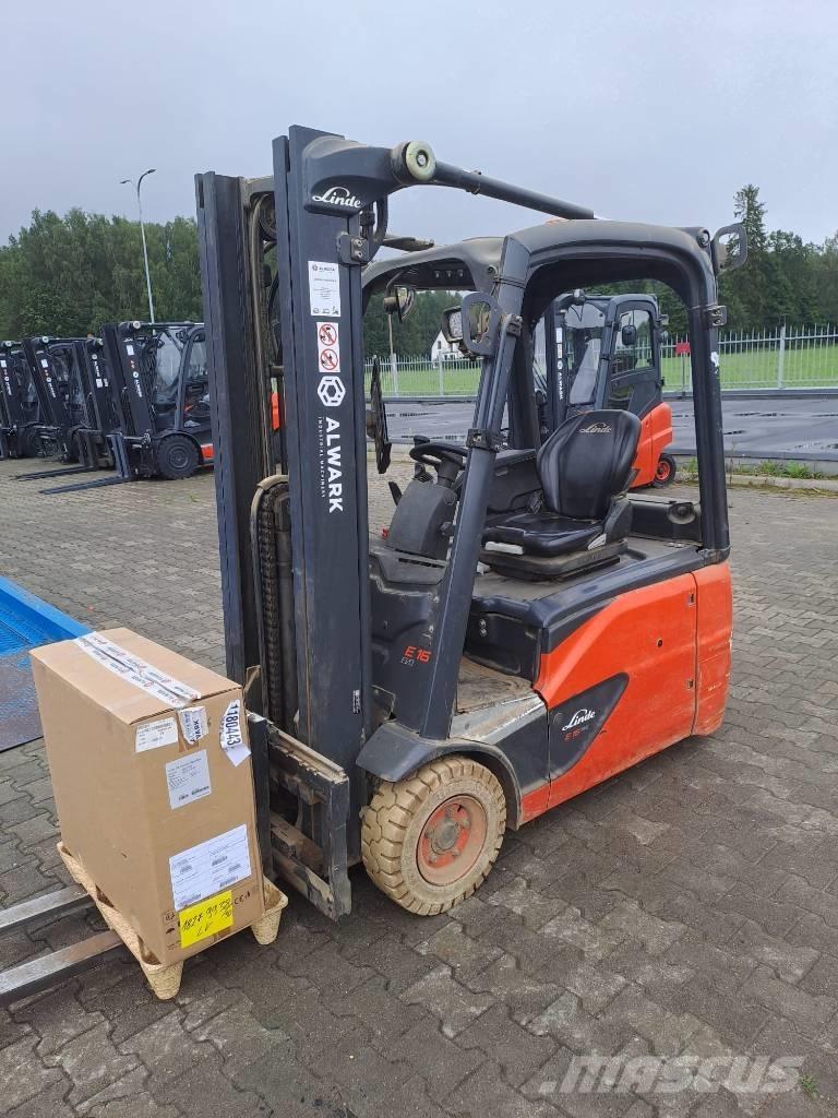 Linde E 16 Empilhadores eléctricos