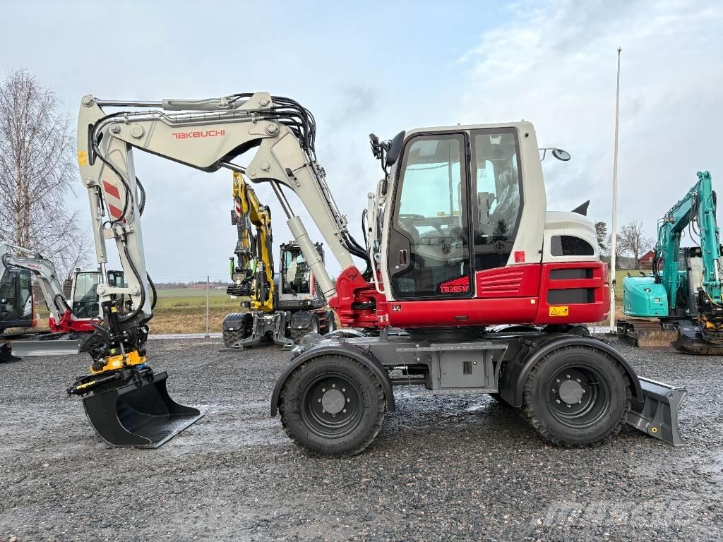 Takeuchi TB395W Escavadoras de rodas