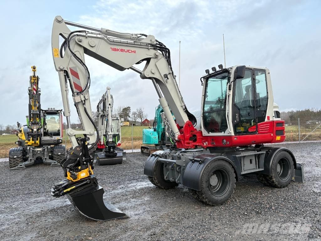 Takeuchi TB395W Escavadoras de rodas