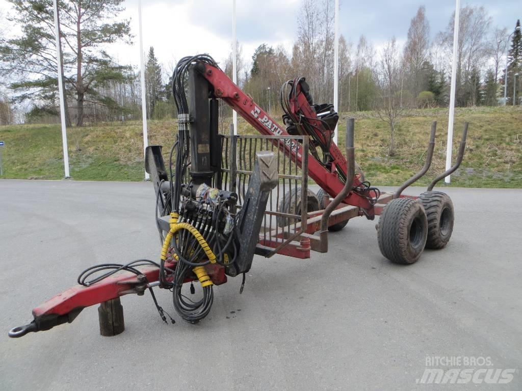 Patu 202T + 8 tn kärry Reboques Florestais