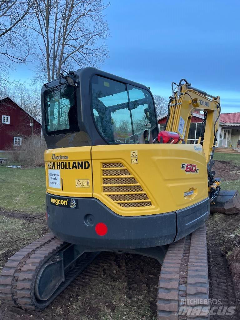 New Holland E60C Mini Escavadoras <7t