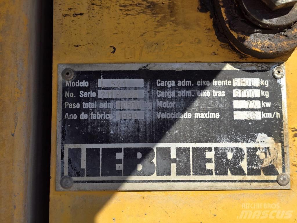 Liebherr L521 Pás carregadoras de rodas
