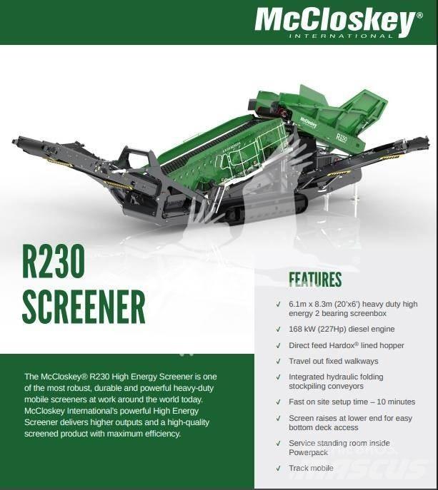 McCloskey R230 Crivos