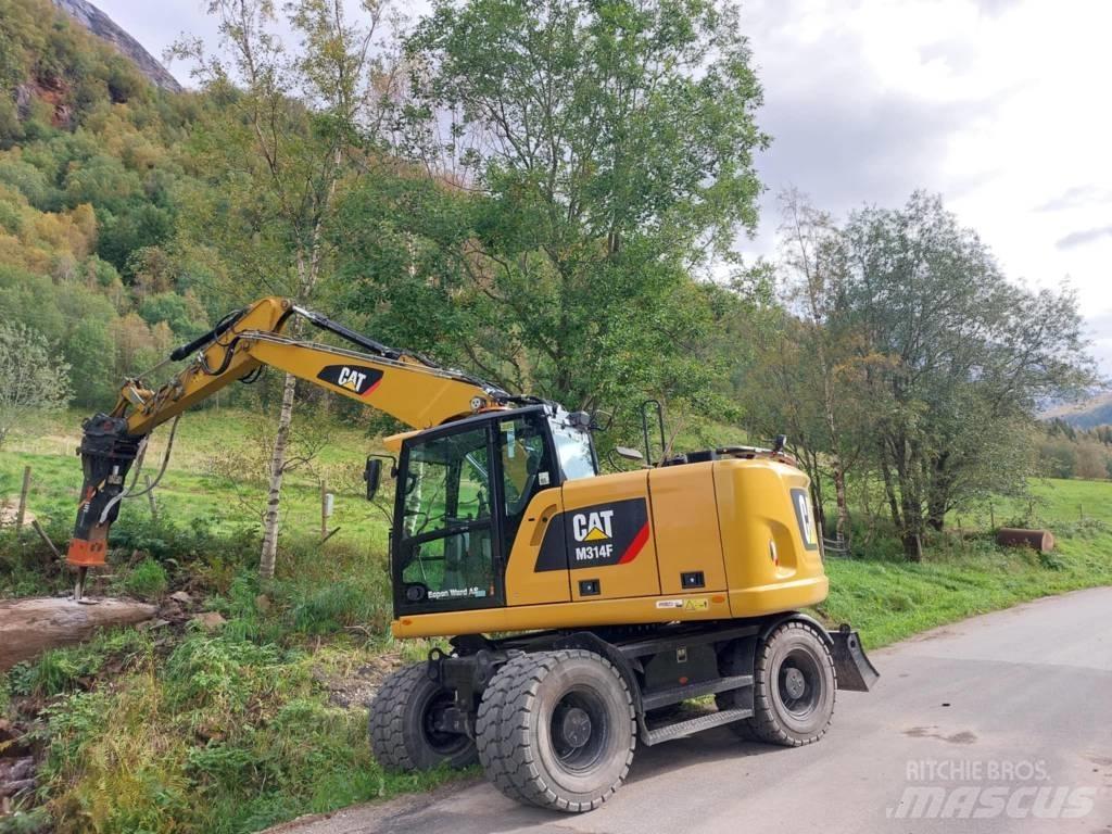 CAT M 314 F Escavadoras de rodas