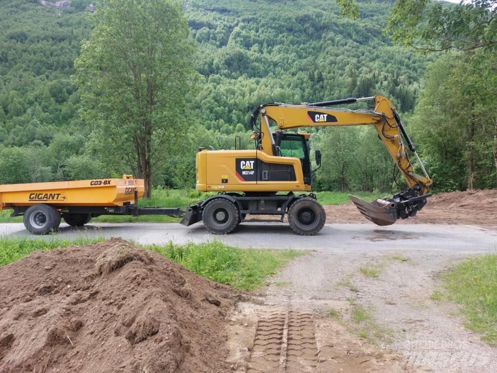 CAT M 314 F Escavadoras de rodas