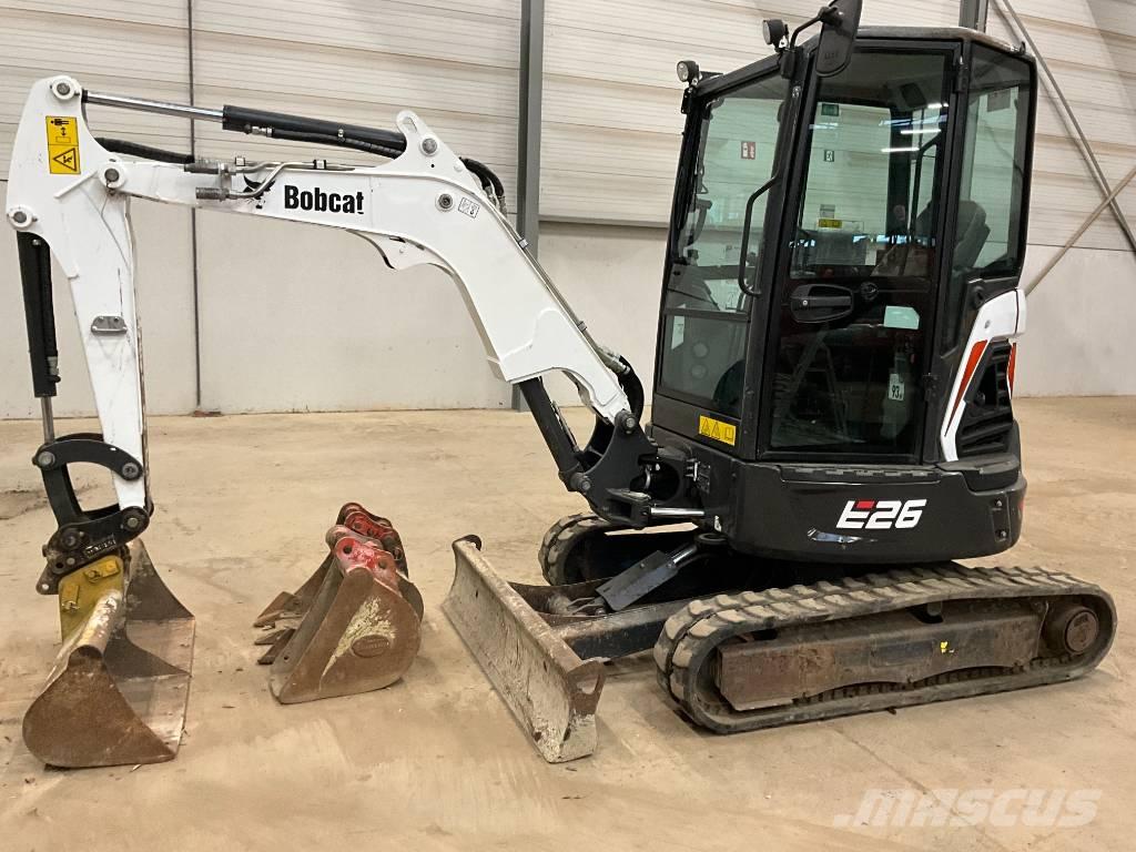 Bobcat E 26 Mini Escavadoras <7t