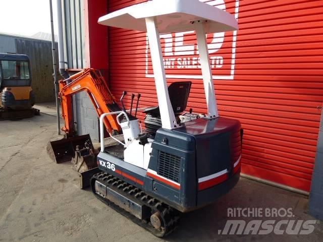 Kubota KX 36 Mini Escavadoras <7t