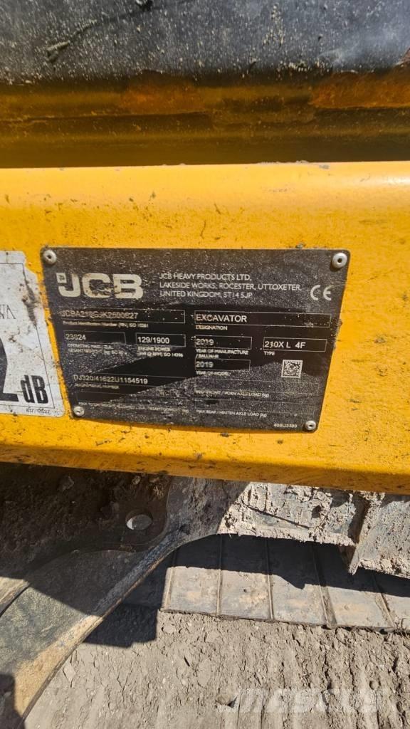 JCB 210 Escavadoras de rastos