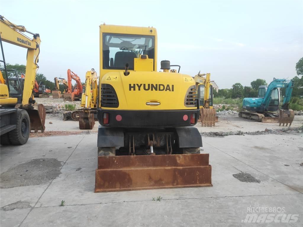 Hyundai R60W-7 Escavadoras de rodas