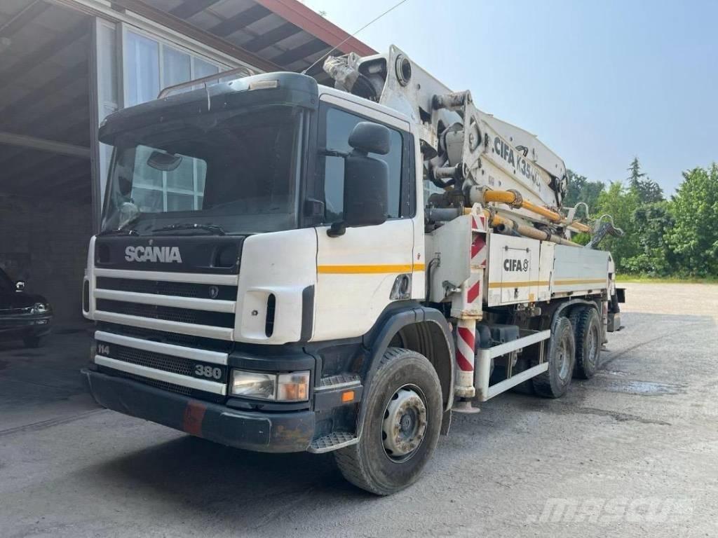 Scania P 114-380 Camiões bomba Betão