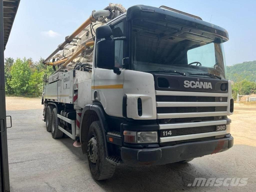 Scania P 114-380 Camiões bomba Betão