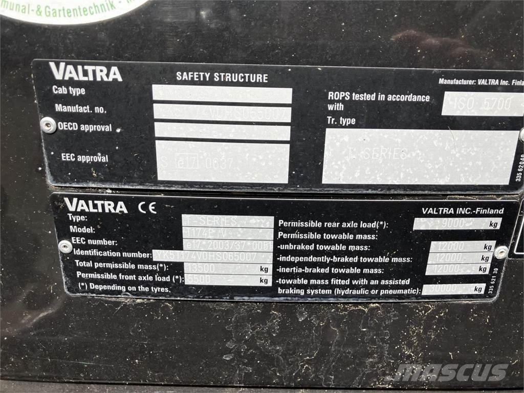 Valtra T174 Versu Tratores Agrícolas usados