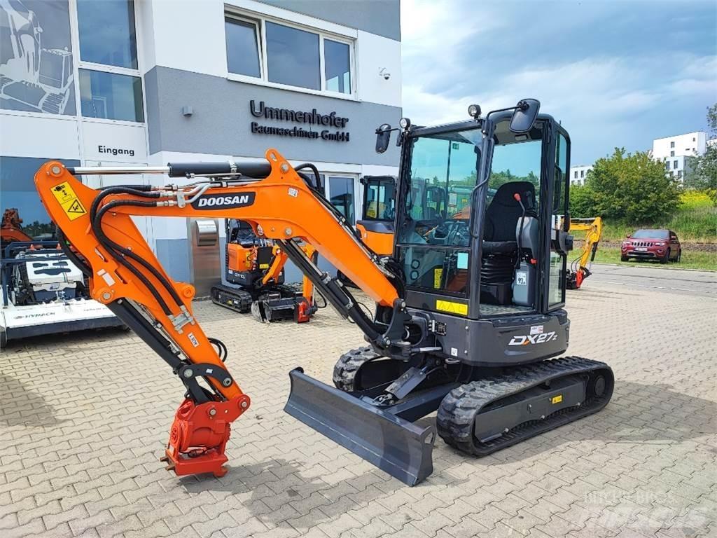 Doosan DX27z Mini Escavadoras <7t