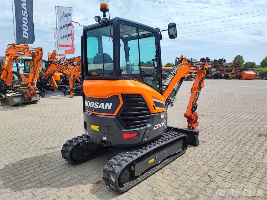 Doosan DX27z Mini Escavadoras <7t