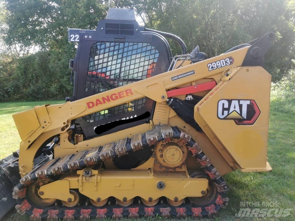 CAT 299 Carregadoras de direcção deslizante