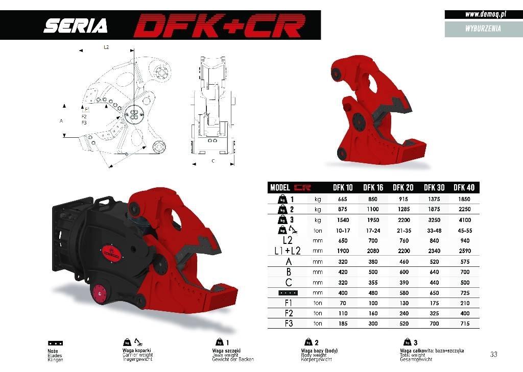  DEMOQ DFK30 + CC Britadeiras de construção