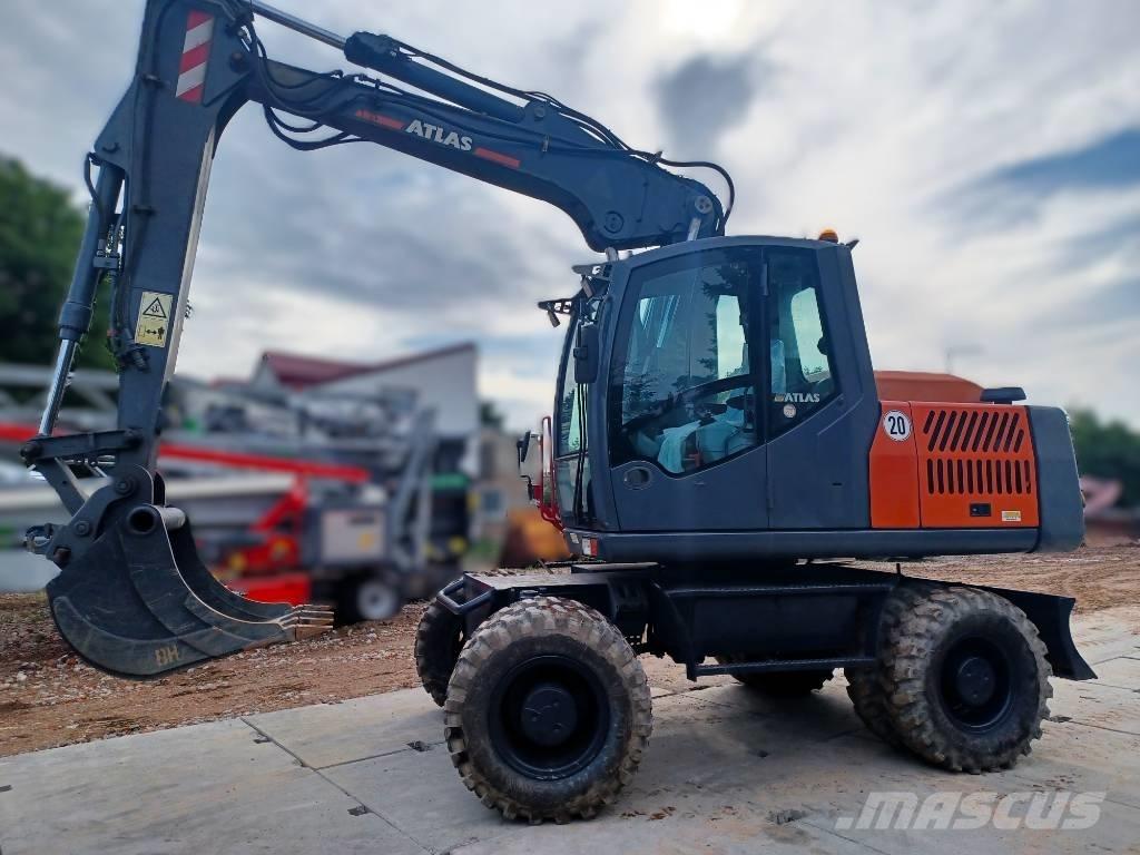 Atlas 150 W Escavadoras de rodas