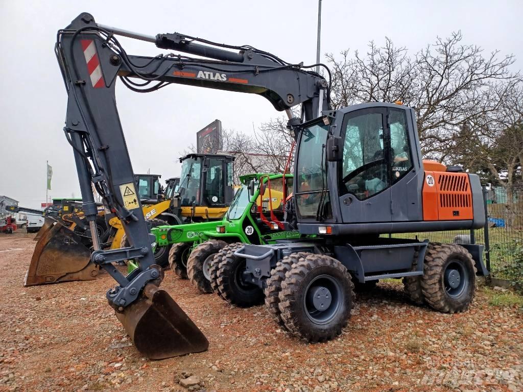 Atlas 150 W Escavadoras de rodas